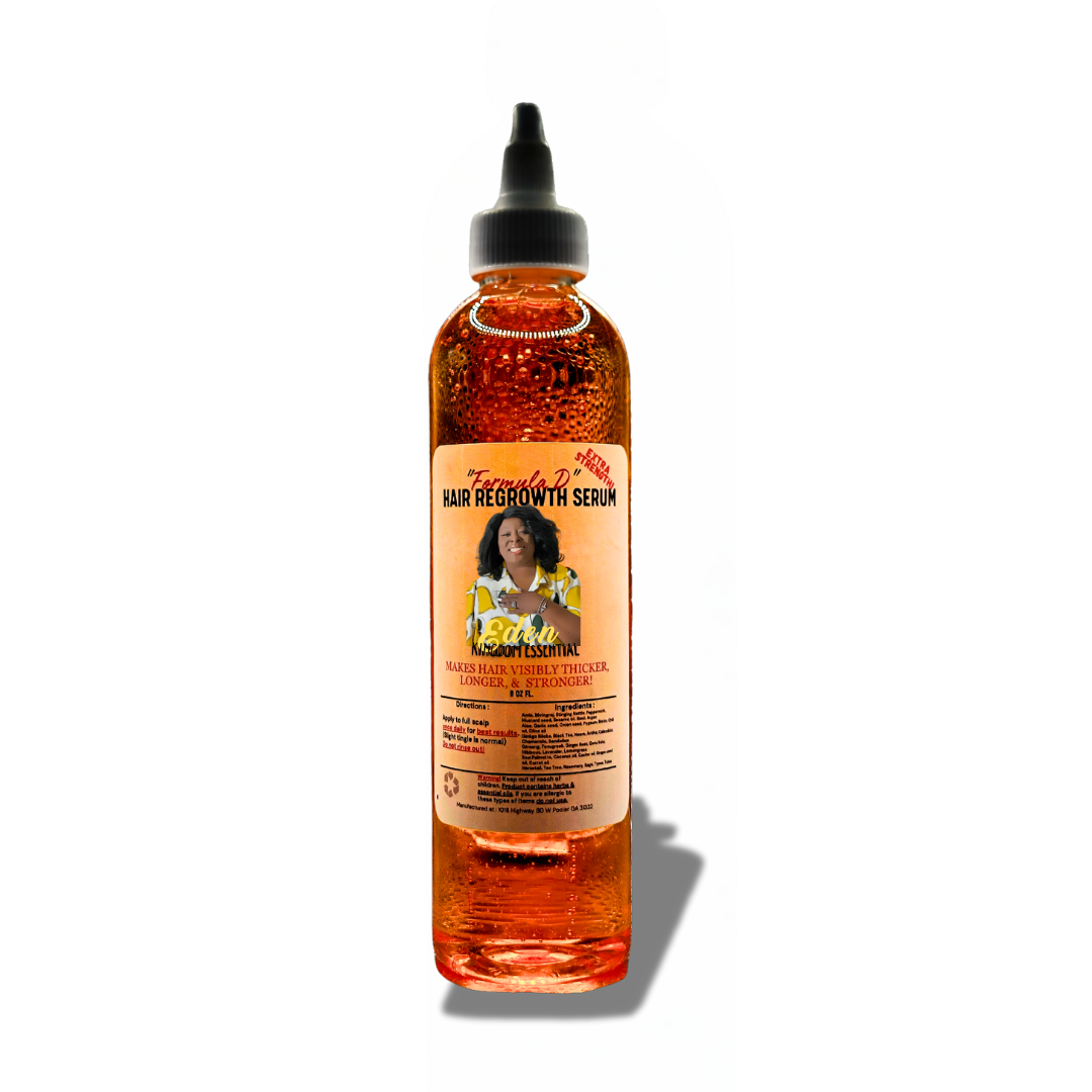 Extra Strength Formula D Hair Growth Oil With Amla JBCO For Receding Hairline DHT Blocker Men or Women