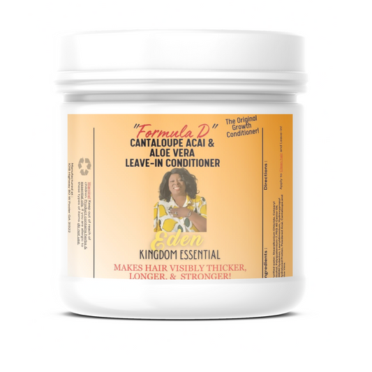 Leave in Conditioner Cantaloupe Acai & Aloe Vera ~ Private Label wholesale, white label, bulk leave in conditioner